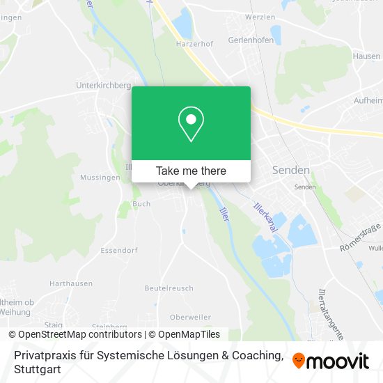 Privatpraxis für Systemische Lösungen & Coaching map