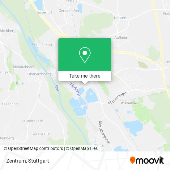 Карта Zentrum