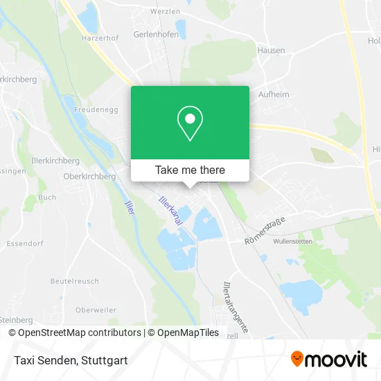 Карта Taxi Senden