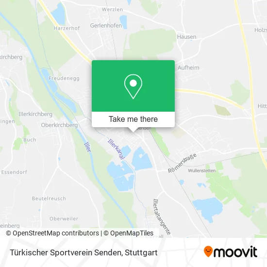 Карта Türkischer Sportverein Senden