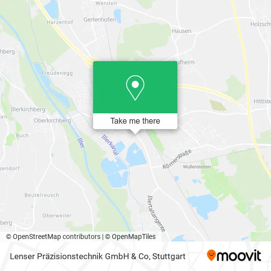 Карта Lenser Präzisionstechnik GmbH & Co
