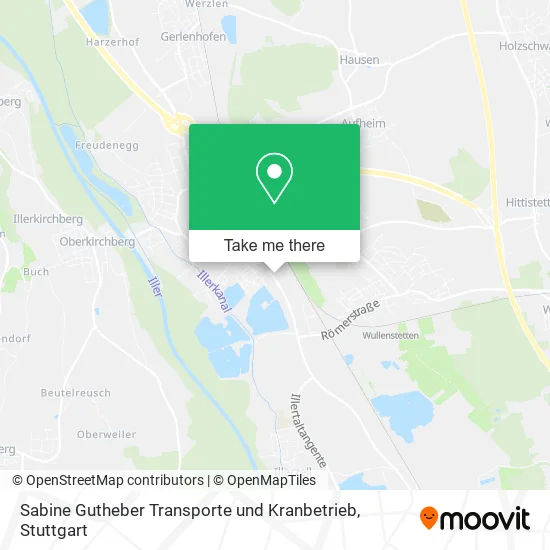 Карта Sabine Gutheber Transporte und Kranbetrieb