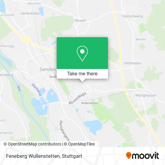 Feneberg Wullenstetten map