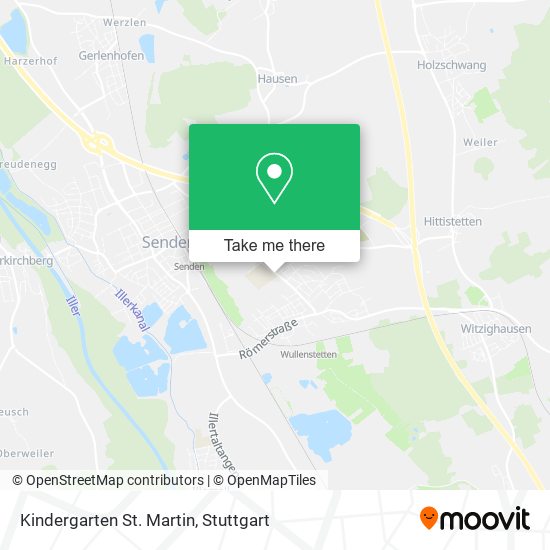 Kindergarten St. Martin map