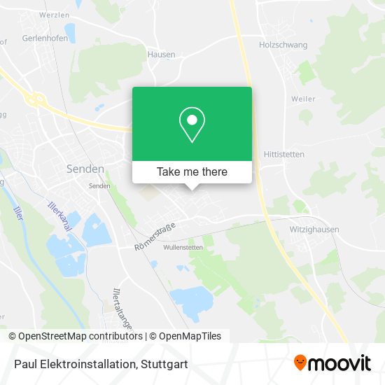 Paul Elektroinstallation map