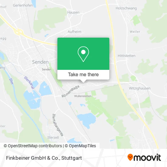 Карта Finkbeiner GmbH & Co.
