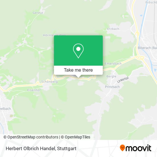 Herbert Olbrich Handel map