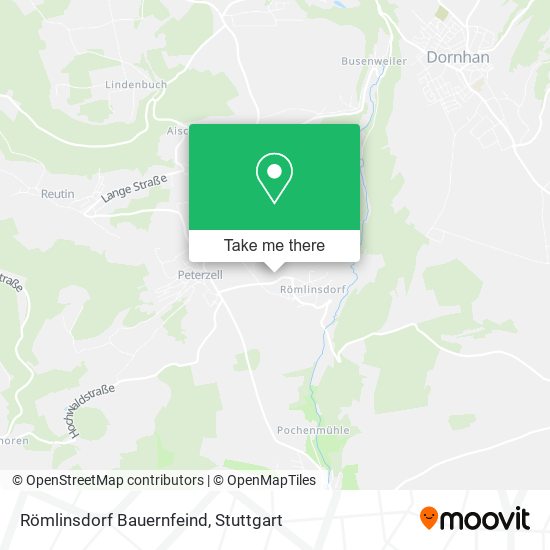 Römlinsdorf Bauernfeind map