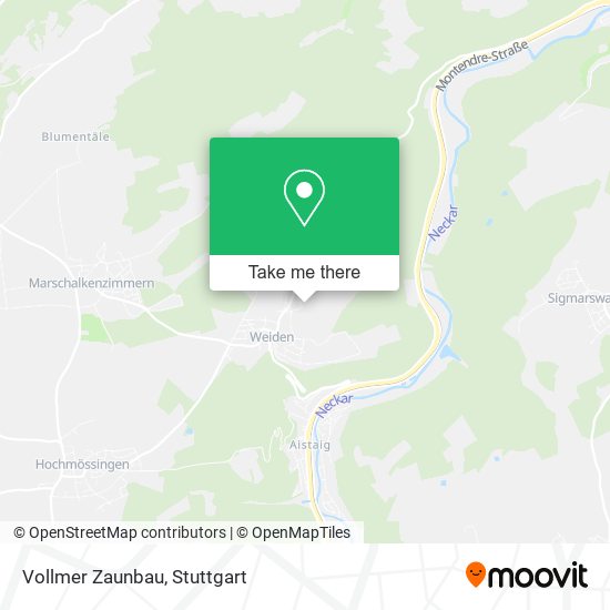 Карта Vollmer Zaunbau