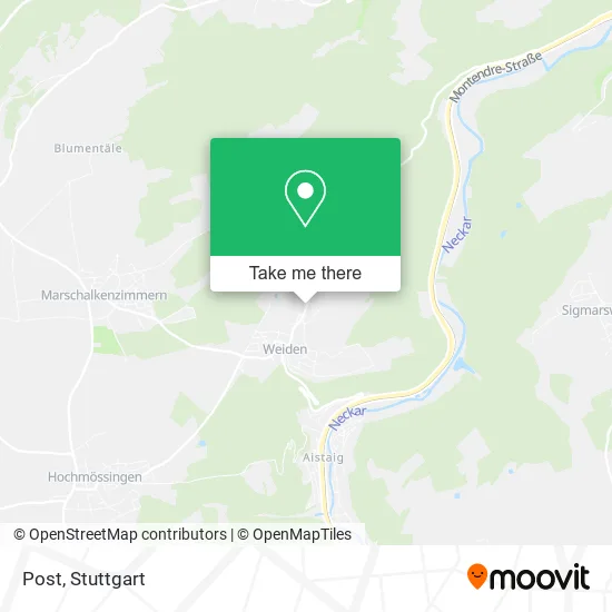 Post map