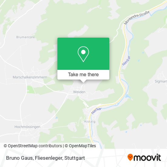 Карта Bruno Gaus, Fliesenleger