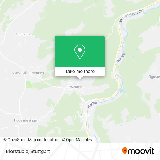 Карта Bierstüble