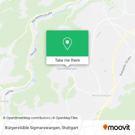 Карта Bürgerstüble Sigmarswangen