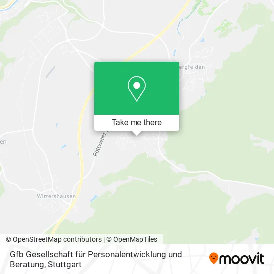 Карта Gfb Gesellschaft für Personalentwicklung und Beratung