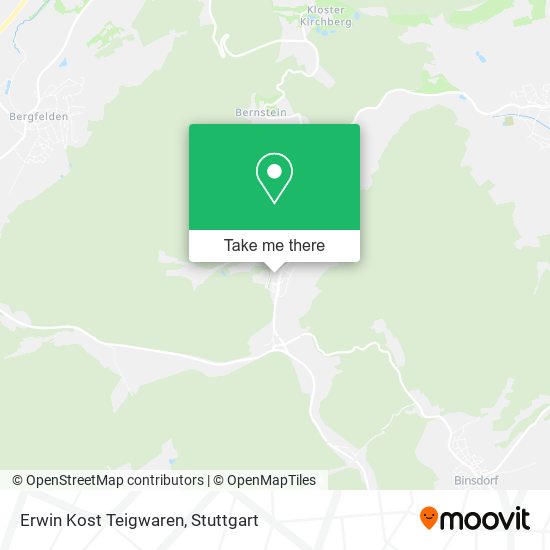 Карта Erwin Kost Teigwaren