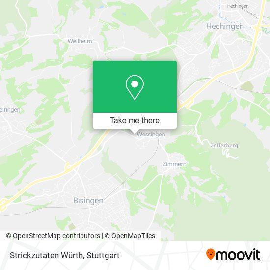 Strickzutaten Würth map