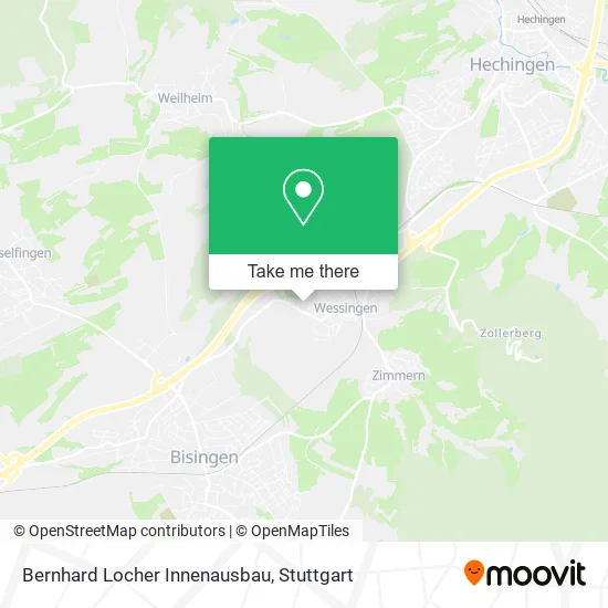 Карта Bernhard Locher Innenausbau