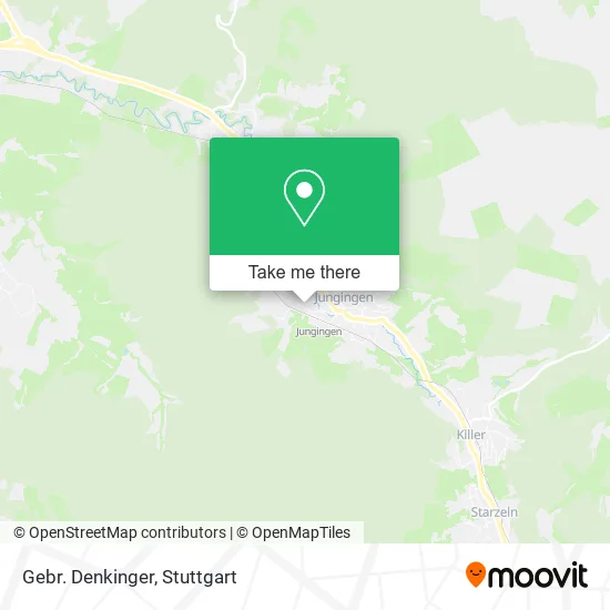 Карта Gebr. Denkinger