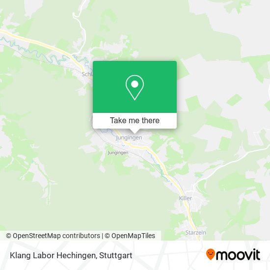 Klang Labor Hechingen map