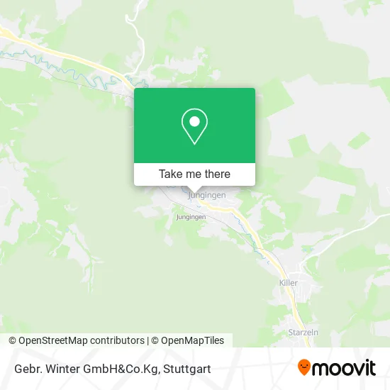 Карта Gebr. Winter GmbH&Co.Kg