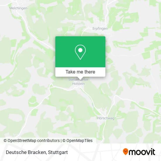 Карта Deutsche Bracken