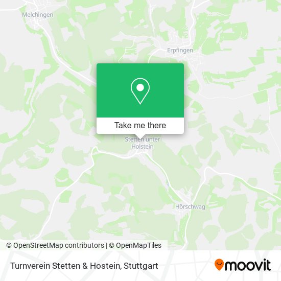 Turnverein Stetten & Hostein map