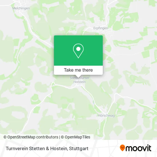 Карта Turnverein Stetten & Hostein