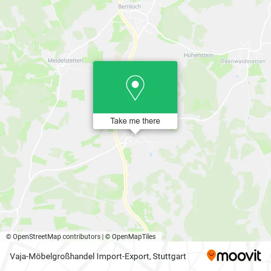 Карта Vaja-Möbelgroßhandel Import-Export