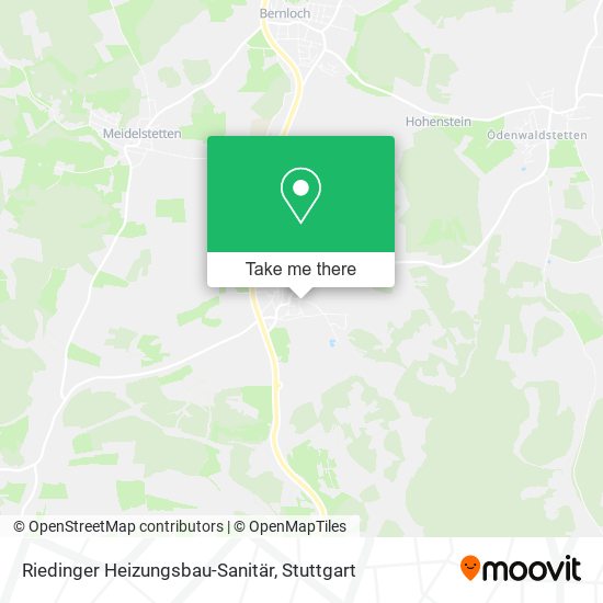 Riedinger Heizungsbau-Sanitär map