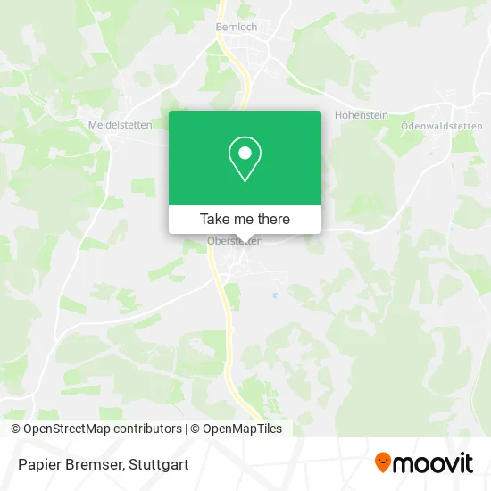 Карта Papier Bremser