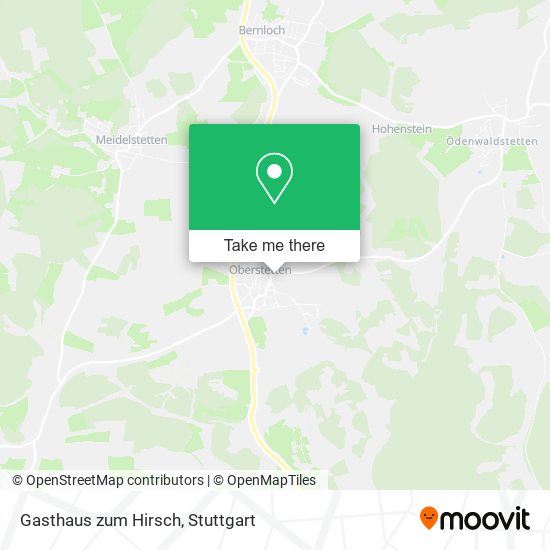 Gasthaus zum Hirsch map