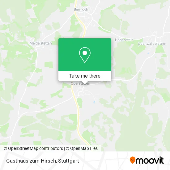 Карта Gasthaus zum Hirsch