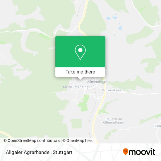 Карта Allgaier Agrarhandel