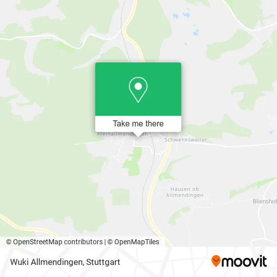 Карта Wuki Allmendingen
