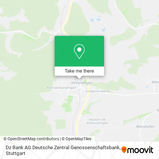 Карта Dz Bank AG Deutsche Zentral Genossenschaftsbank