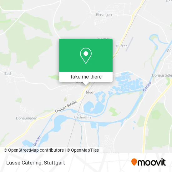 Карта Lüsse Catering