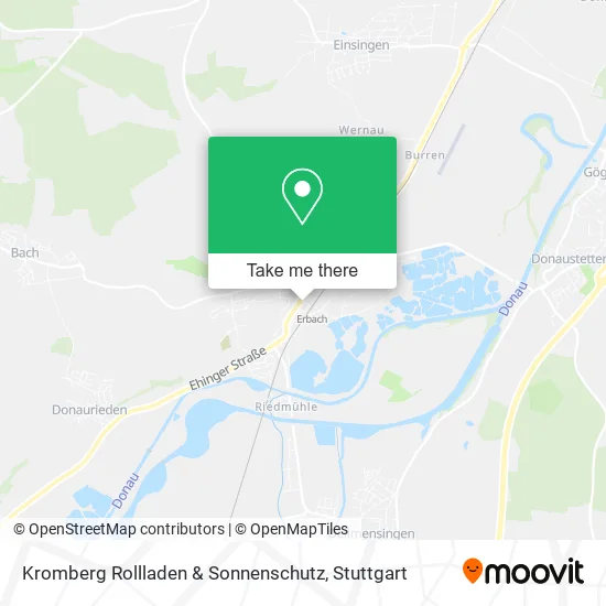 Карта Kromberg Rollladen & Sonnenschutz