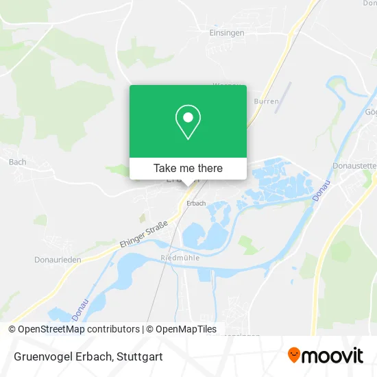 Карта Gruenvogel Erbach