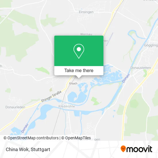 Карта China Wok