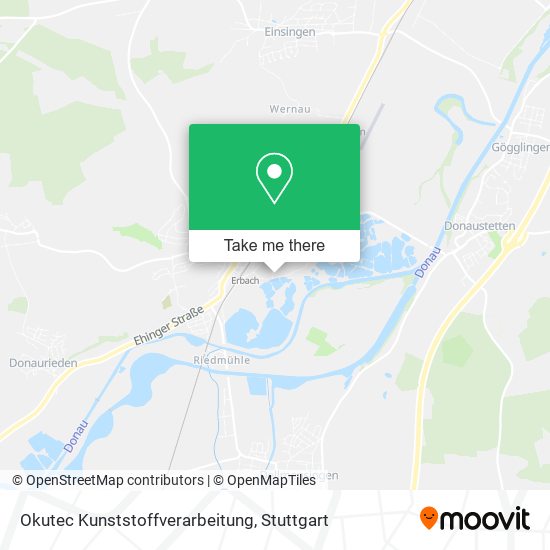 Карта Okutec Kunststoffverarbeitung
