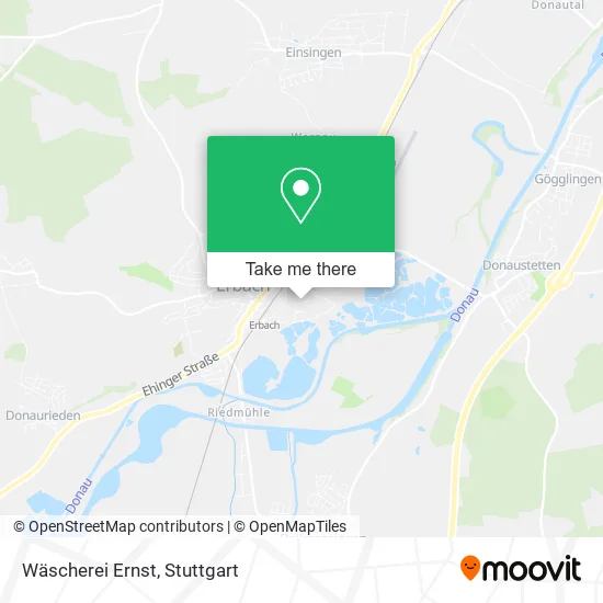 Карта Wäscherei Ernst