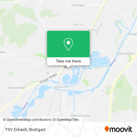 Карта TSV Erbach