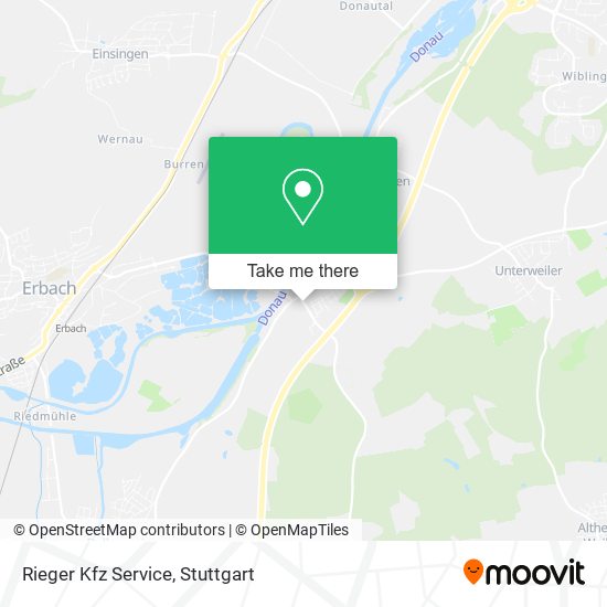 Карта Rieger Kfz Service