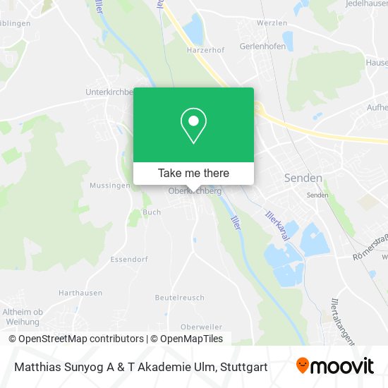 Карта Matthias Sunyog A & T Akademie Ulm