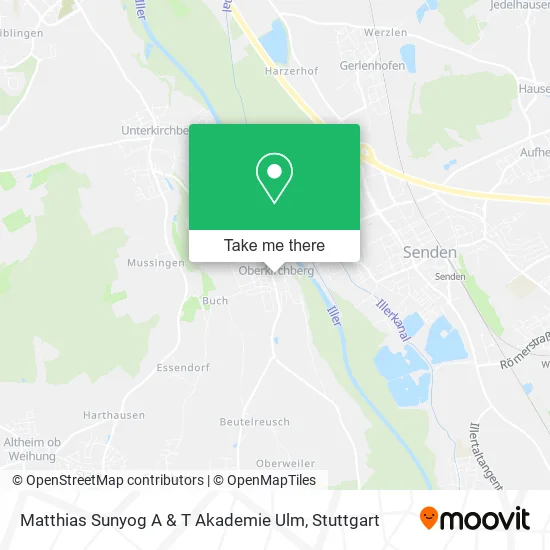 Карта Matthias Sunyog A & T Akademie Ulm