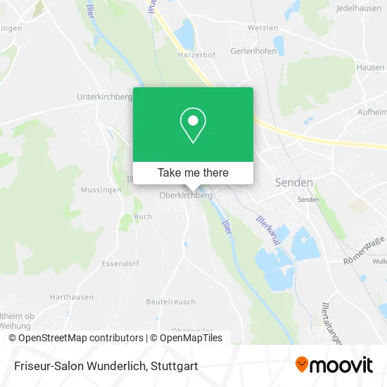 Карта Friseur-Salon Wunderlich