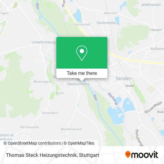 Карта Thomas Steck Heizungstechnik