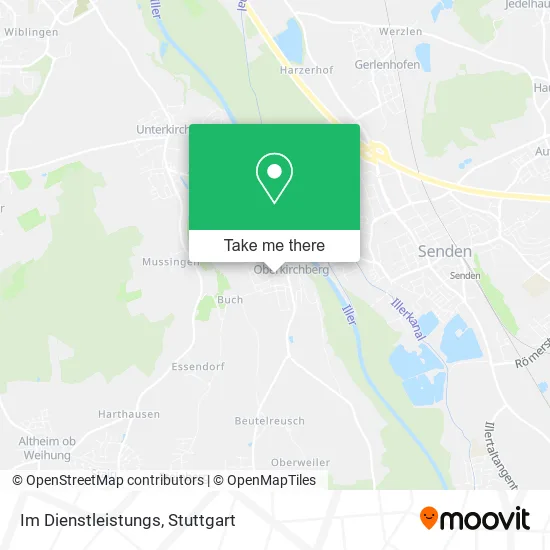 Карта Im Dienstleistungs
