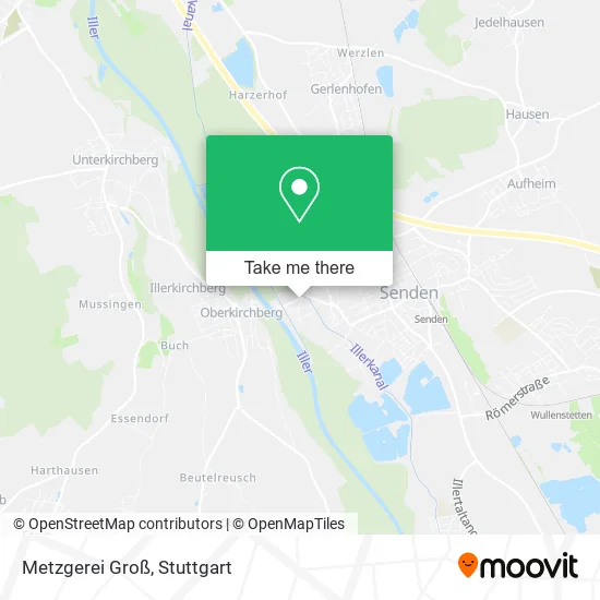 Карта Metzgerei Groß