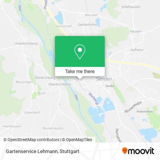 Карта Gartenservice Lehmann